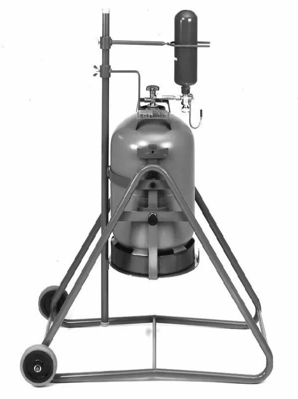 Umfüllstation für Propanflaschen fahrbar mobil - ohne Flaschen