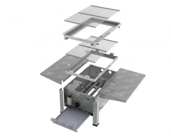 ChattenGlut Basic Gasbräter 1-flammig