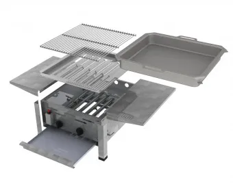 ChattenGlut Basic Gasbräter 2-flammig