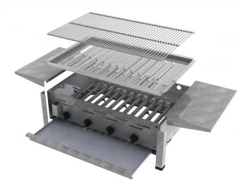 ChattenGlut Basic Gasbräter 4-flammig