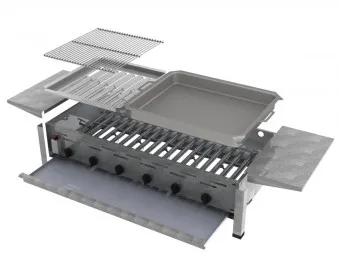 ChattenGlut Basic Gasbräter 6-flammig