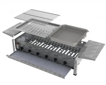 ChattenGlut Basic Gasbräter 6-flammig