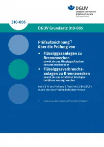 DGUV Prüfaufzeichnung über die Prüfung eines Gastrobräters